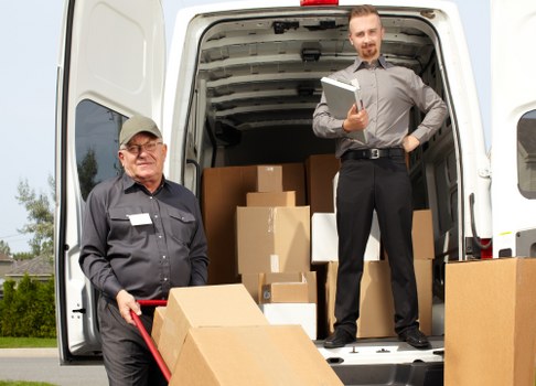 Quotation planning for a local man and van move
