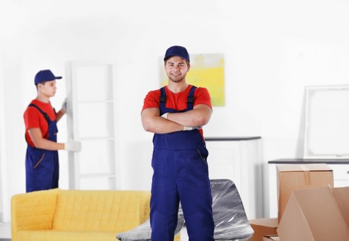 Local removal crew handling a move near Ilford properties