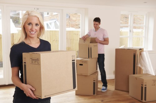 Packing supplies and move preparation for an Ilford removal