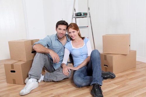 Commercial moving truck service for offices and shops in Ilford