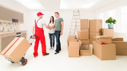 Local man with van service handling a flat move in Ilford