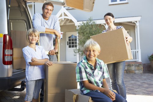 Local house removals team helping with a move in Ilford