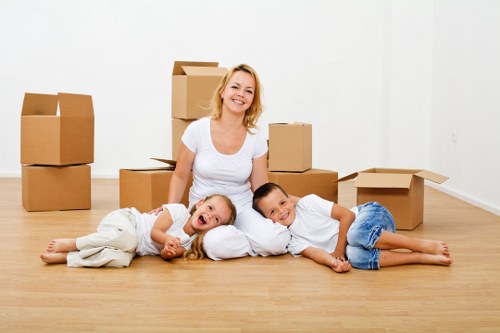 Local moving van service for residential and commercial moves in Ilford