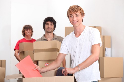 Careful furniture handling during a home relocation in Ilford
