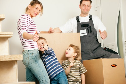 Residential moving support for a flat or house in Ilford